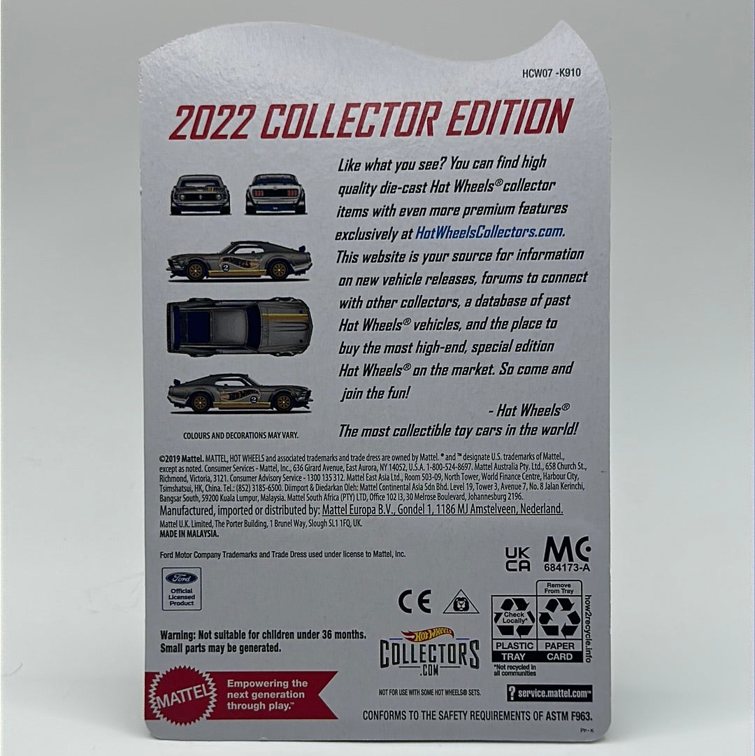 ‘70 Mustang Boss 302 - ZAMAC EDITION 2022 Hotwheels Collectors Edition