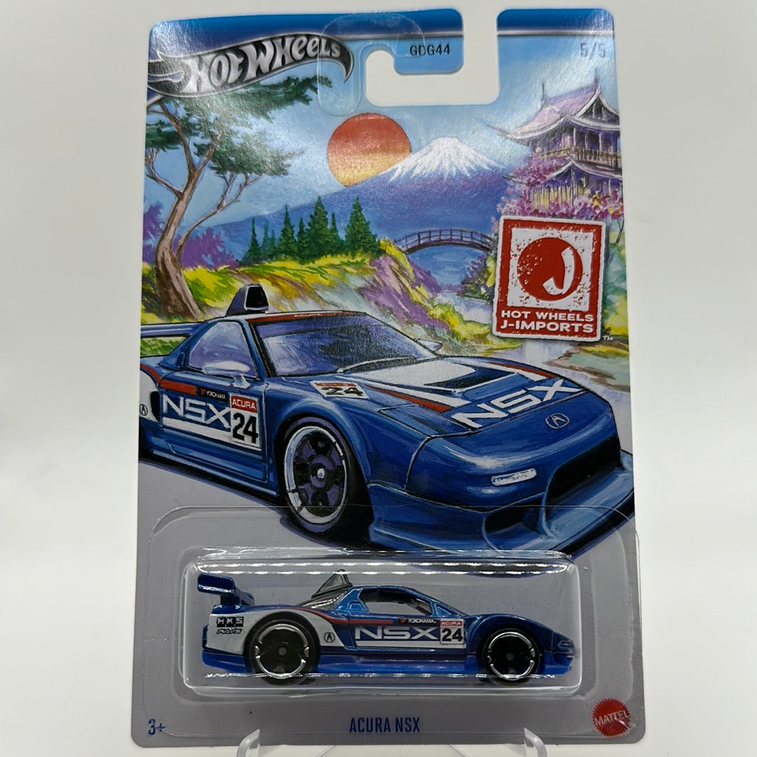 Acura NSX - HW J-Imports 5/5 Hotwheels Mainline Themed