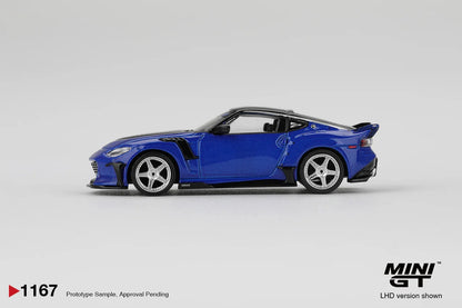 Nissan Z VeilSide FFZ400 Seiran Blue - Mini GT 1:64