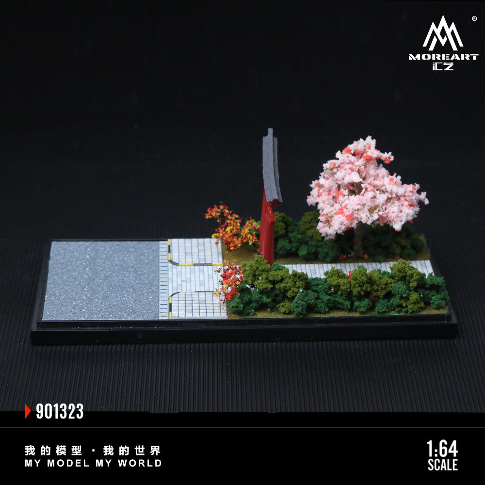 Torii Landscape Scene Model - Morearts Diorama