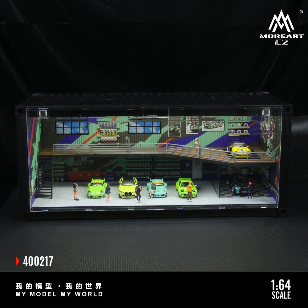 HKS Repair Shop Container - Morearts 1:64