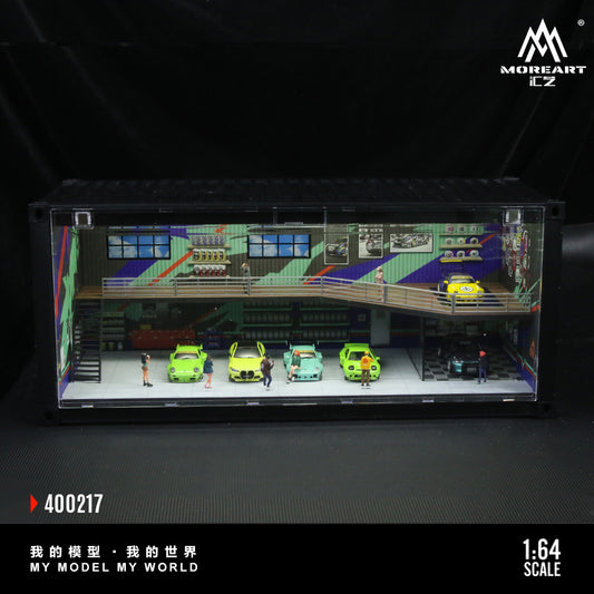 HKS Repair Shop Container - Morearts 1:64