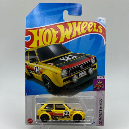 ‘73 Honda Civic Custom - Compact Kings 4/5 Hotwheels Mainline 90/250