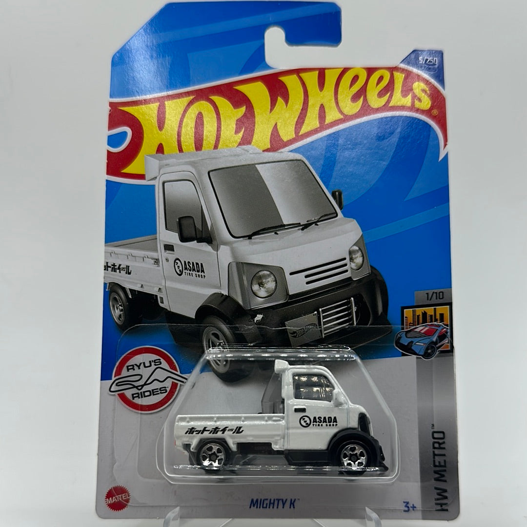 Mighty K White - HW Metro 1/10 Hotwheels Mainline 5/250