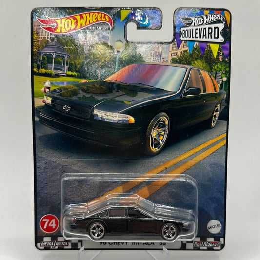 ‘96 Chevy Impala SS Hotwheel Boulevard 74 Premium 1:64