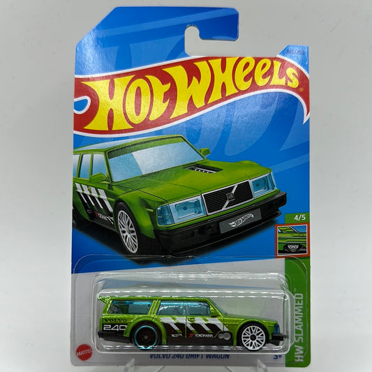 Volvo 240 Drift Wagon HW Slammed 4/5 Hotwheels mainline 245/250 1:64