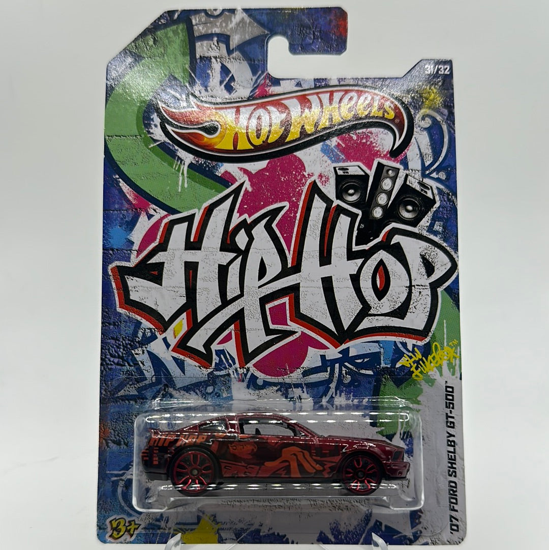 ‘07 Ford Shelby GT-500 - HW Jukebox HIPHOP 31/32 Hotwheels Mainline