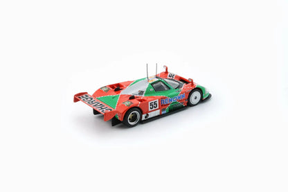 MAZDA 787B - 1991 LE MANS 24H WINNER #55 ORANGE/GREEN BMC 1:64