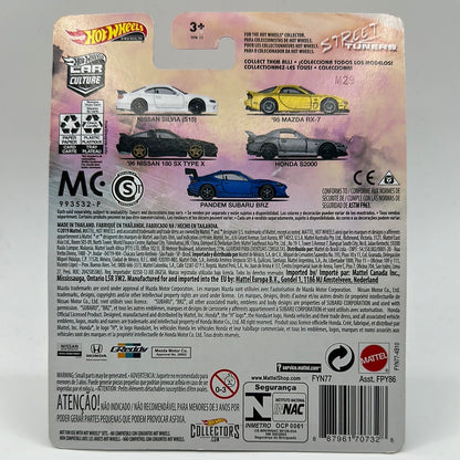 Honda S2000 Street Tuners 4/5 Hotwheels Premium 1:64