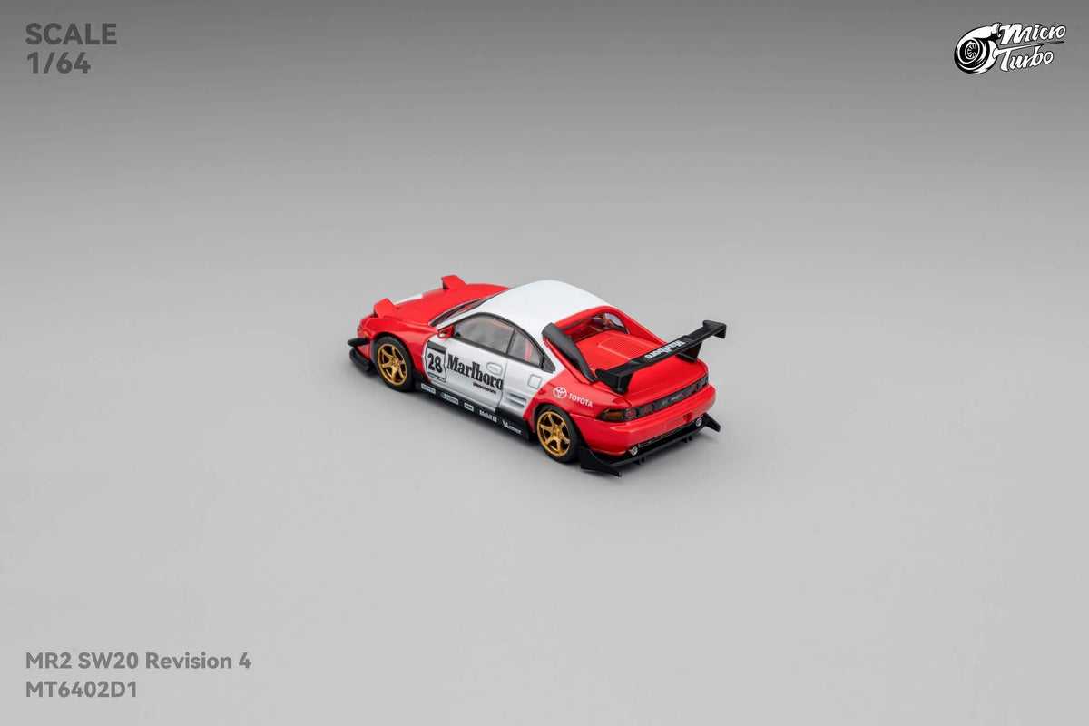 Custom MR2 - Marlboro Livery MicroTurbo 1:64 Scale