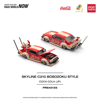 Nissan Skyline C210 Kaido Racer (Bosozoku Style) – Coca Cola Japan – POP RACE