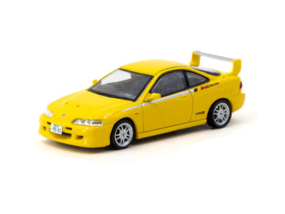 HONDA INTEGRA TYPE R DC2 MUGEN (SUNLIGHT YELLOW) TARMAC WORKS 1:64