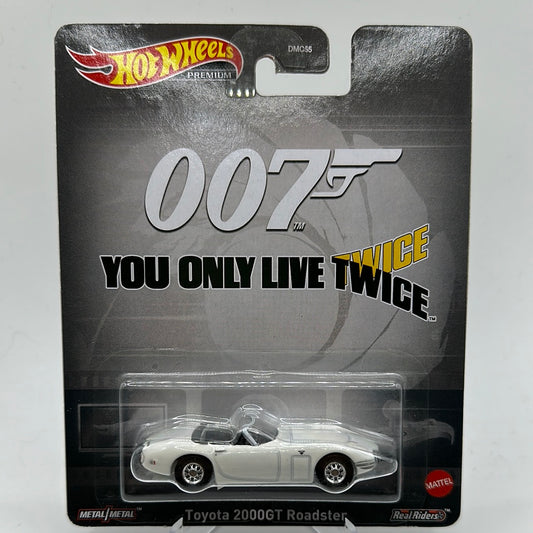 Toyota 2000GT Roadster 007 You only live twice Hotwheels Premium 1:64