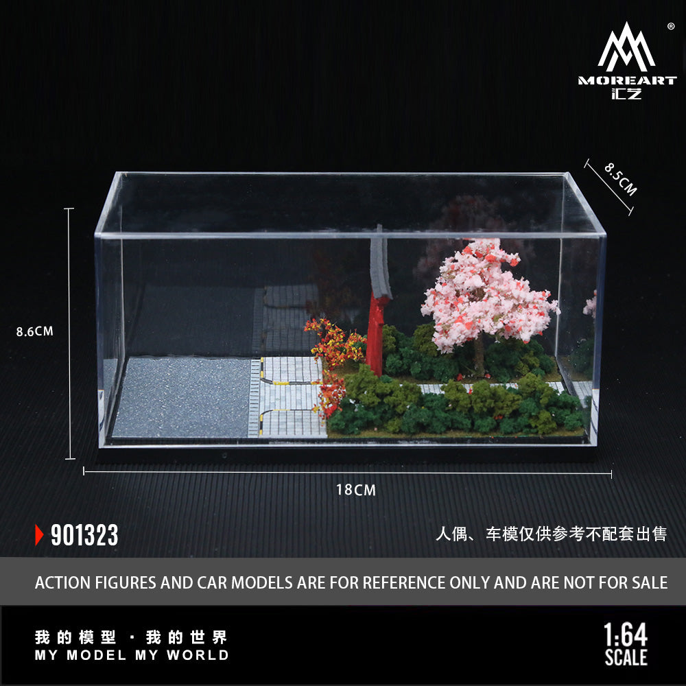 Torii Landscape Scene Model - Morearts Diorama