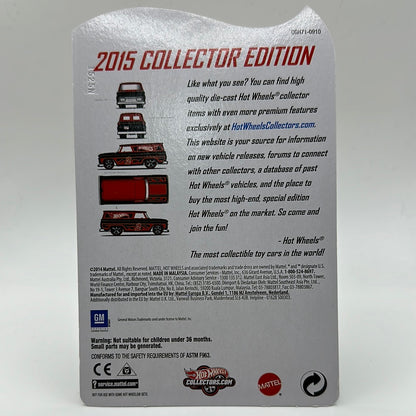 ‘64 GMC Panel 2015 Collectors Edition RLC Red Line Club Hotwheels 1:64