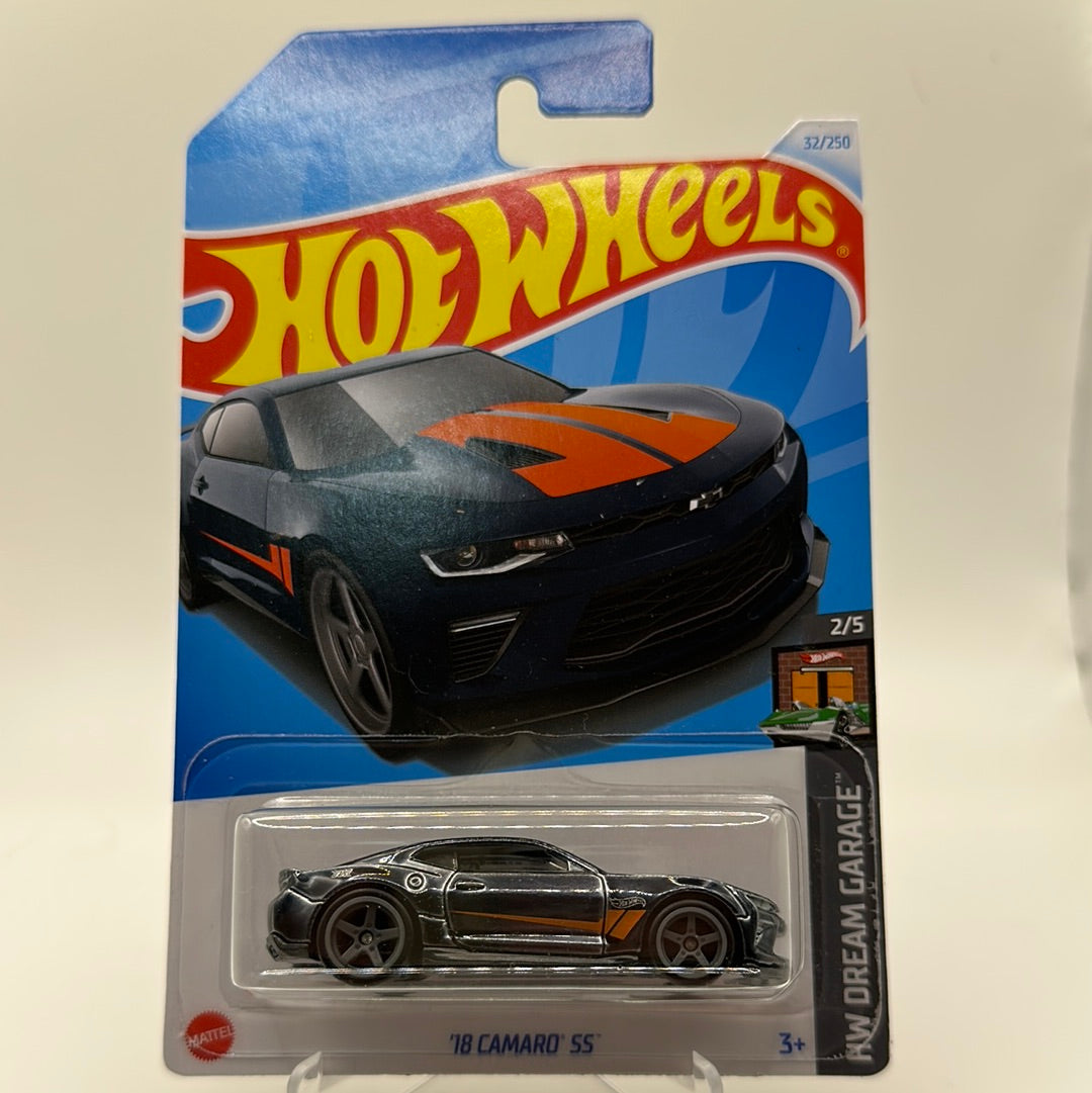 ‘18 Camaro SS *STH* Super Treasure Hunt HW Dream Garage 2/5 Hotwheel 32/250 Mainline 1:64