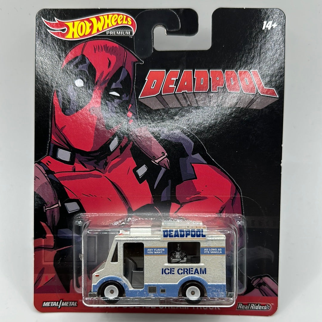 Deadpool Ice Cream Truck Marvel Hotwheels Premium 1 64 Diecast Culture deadpool-ice-cream-truck-marvel-hotwheels-premium-1-64-diecast-culture