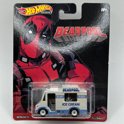 Deadpool Ice Cream Truck Marvel Hotwheels Premium 1:64