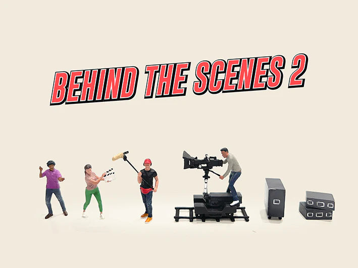 Behind the Scenes 2 - Figure Set American Diorama 1:64