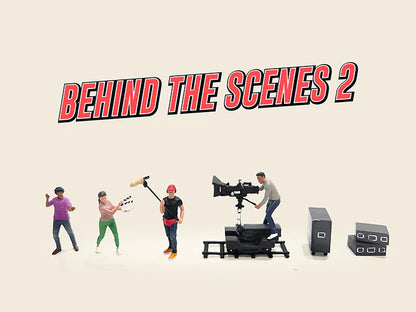 Behind the Scenes 2 - Figure Set American Diorama 1:64
