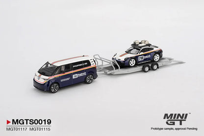 PORSCHE 911 DAKAR #718 (ROUGHROADS / VOLKSWAGEN ID SET) - MINI GT MGTS0019