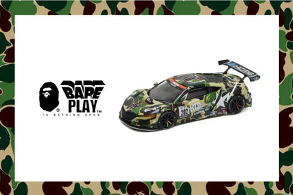 Honda NSX GT3 EVO22 KCMG BAPE BATHING APE - Pop Race 1:64