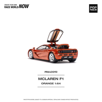 McLaren F1 Orange – PR64-0092 POP RACE