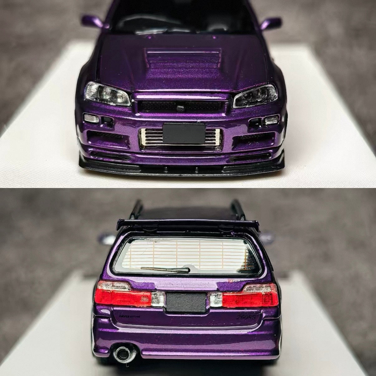 Nissan Stagea R34 Purple - LIMITED 499pcs Focal Horizon 1:64