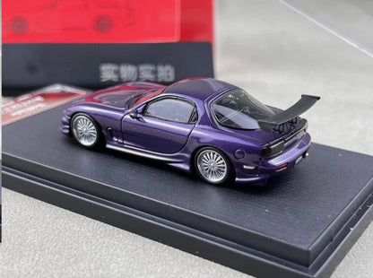 Veilside Mazda RX7 GT WING (Midnight Purple) LIMITED TO 599pcs - Mortal 1:64