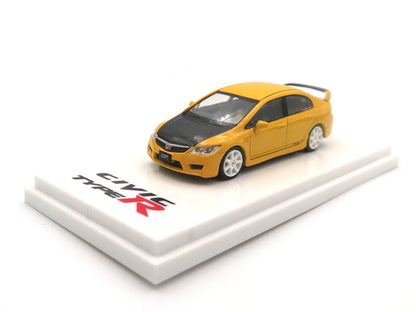 HONDA CIVIC TYPE R (FD2) YELLOW HK LIMITED EDITION - HOBBY JAPAN 1/64