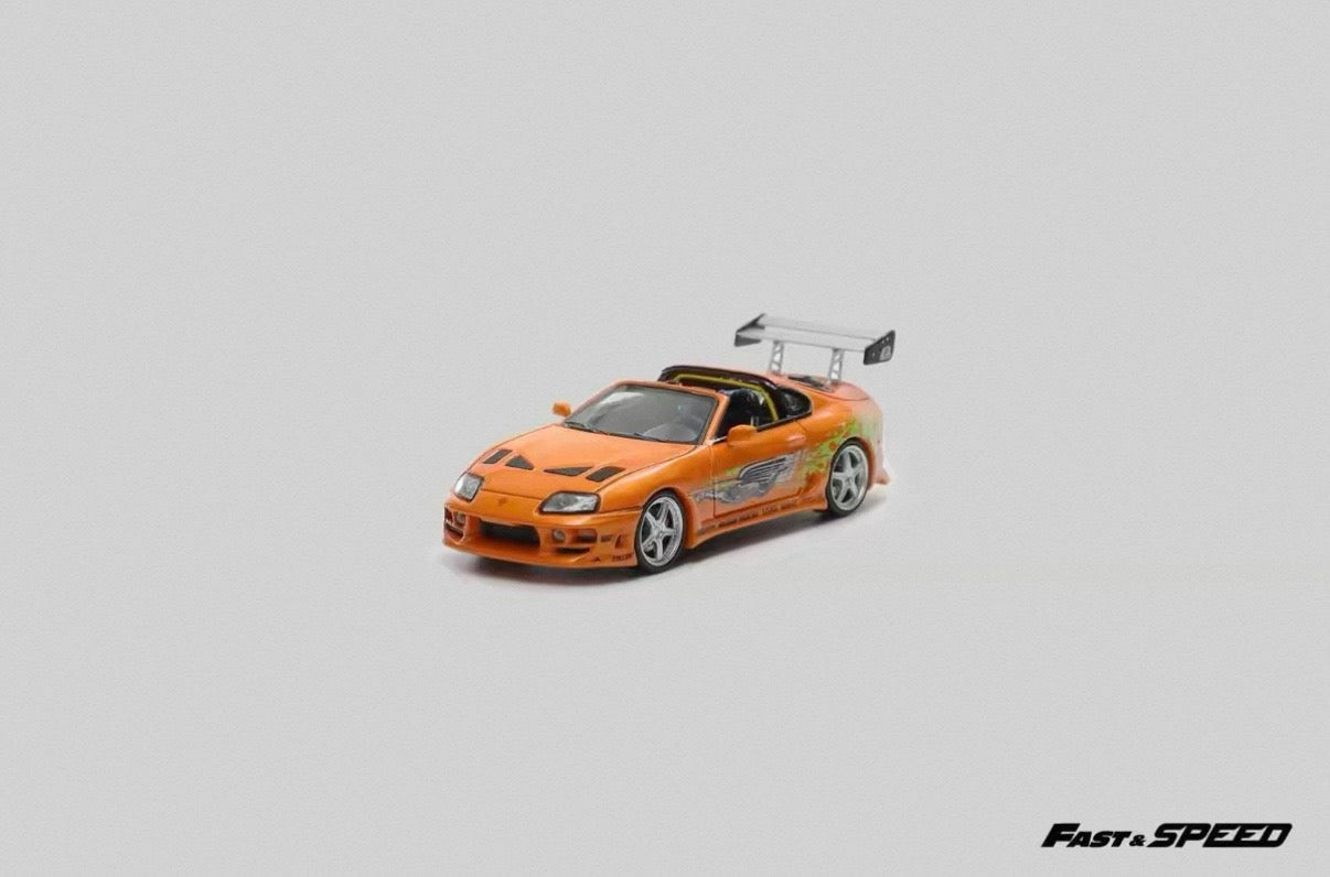 Toyota Supra A80 BOMEX Brian O'Conner (Removable top) *Limited to 999pcs* - FS 1:64