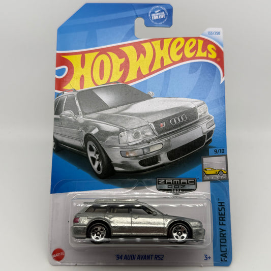 ‘94 Audi Avant RS2 ZAMAC 007 “2024 Release” - Factory Fresh 9/10 Hotwheels Mainline 153/250