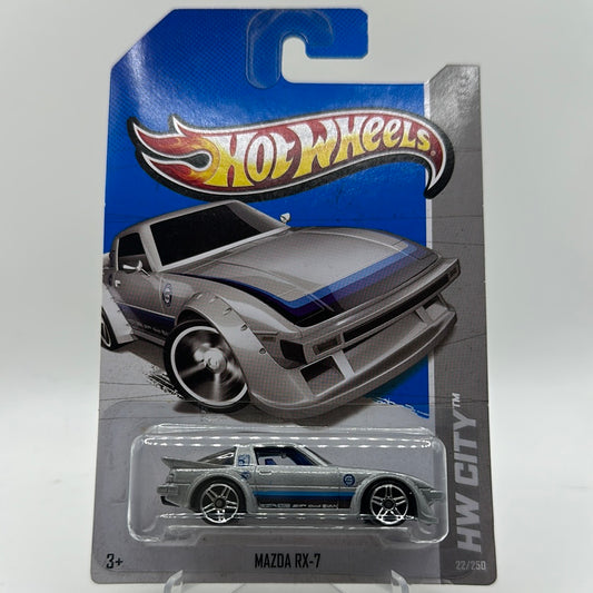 Mazda RX-7 - HW City Hotwheels Mainline 22/250 2012 Release