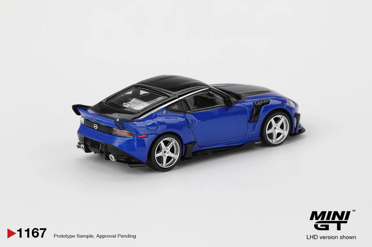 Nissan Z VeilSide FFZ400 Seiran Blue - Mini GT 1:64