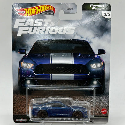 Custom Mustang Furious Fleet 2/5 Fast & Furious Hotwheels Premium 1:64