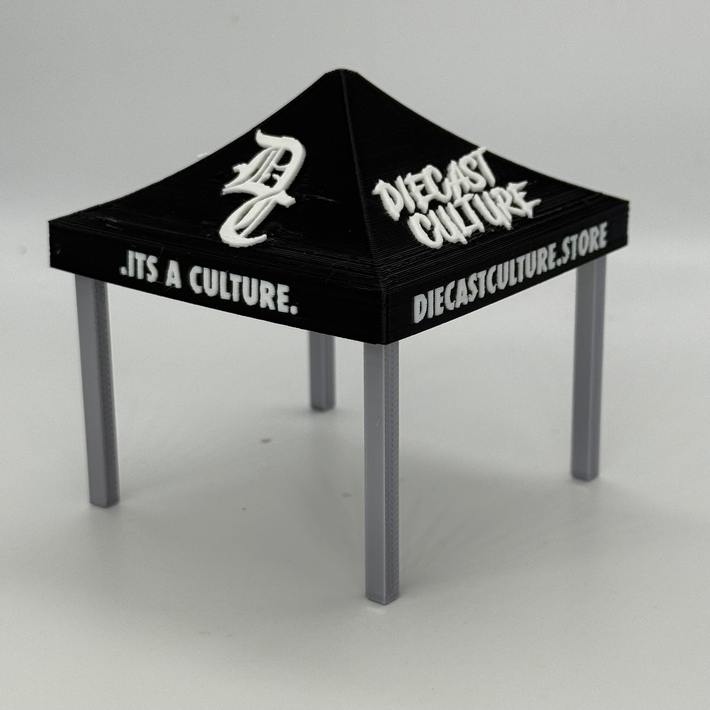 Diecast Culture Tent 1:64 Scale (3D Printed) *Cars not included*