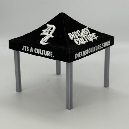 Diecast Culture Tent 1:64 Scale (3D Printed) *Cars not included*