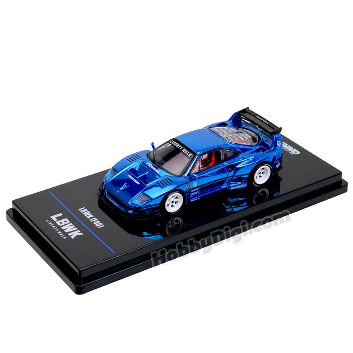 Ferrari F40 Chrome Black *CHASE* (Blue Chrome) - Inno64