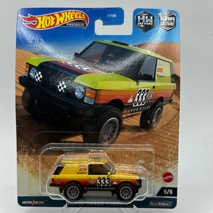 Range Rover Classic HW Off Road 5/5 Hotwheels Premium 1:64