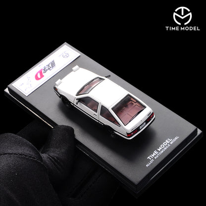 Toyota AE86 INITIAL D (White Top) - Time Model 1:64