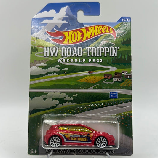 Volkswagen Scirocco GT24 - HW Road Trippin’ Oberalp Pass 19/21 Hotwheels Mainline Themed