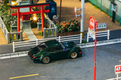 Porsche RWB 964 Green - Tarmac Works 1:64