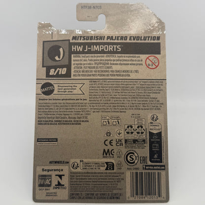 Mitsubishi Pajero Evolution *STH* Super Treasure Hunt - HW J Imports Hotwheels Mainline 169/250