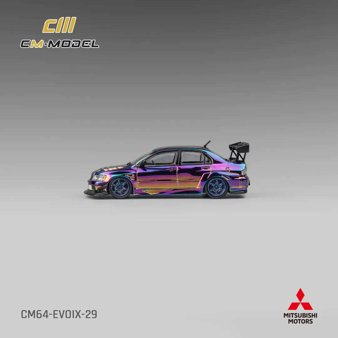 Mitsubishi Lancer Evo IX Widebody Chrome – CM64-Evoix-29
