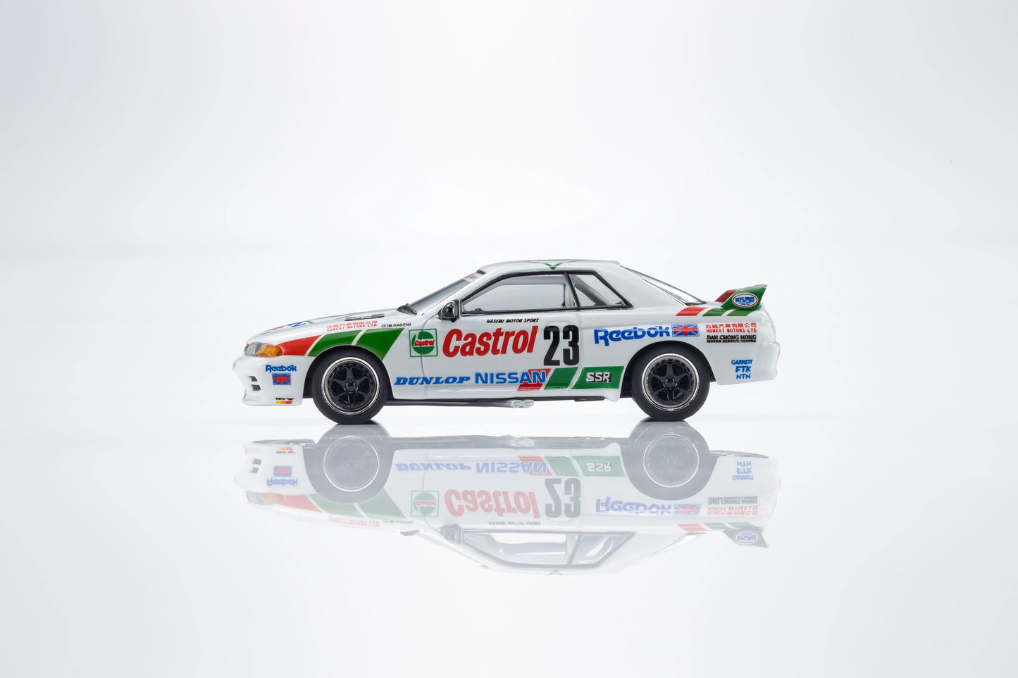 CASTROL NISSAN SKYLINE GT-R Gr.A 1990 #23 - Kyosho 1:64