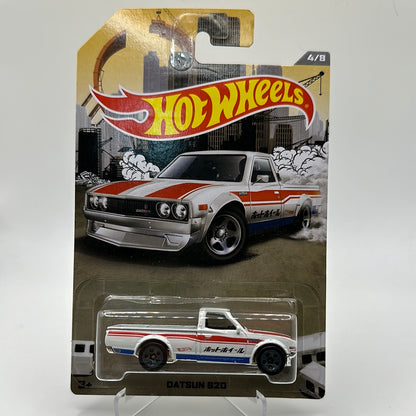 Datsun 620 4/8 themed set Hotwheels Mainline 1:64