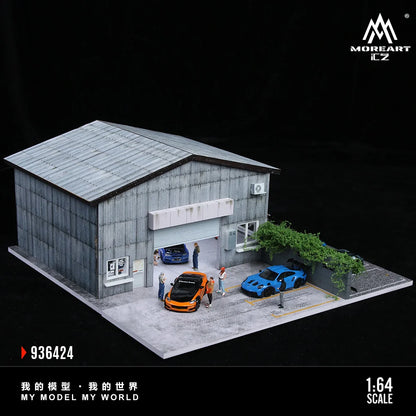 Factory Building C Diorama - MoreArt 1:64