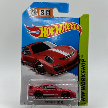 Porsche 911 GT3 RS HW Workshop Hotwheels 196/250 Mainline 1:64