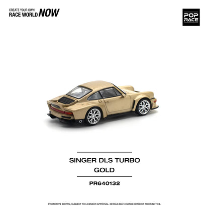 SINGER DLS TURBO (ROAD) "PORSCHE 934" (GOLD) POP RACE 1:64