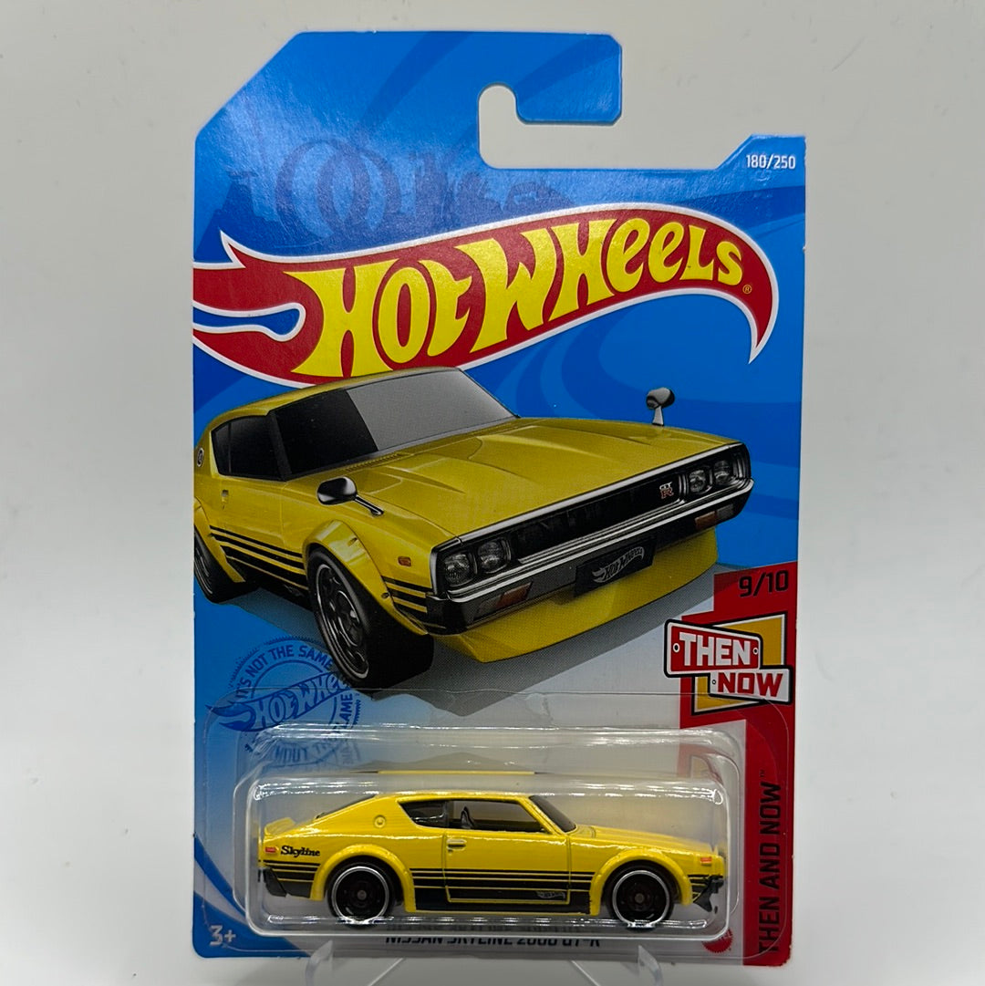 Nissan Skyline 2000 GT-R (Then and Now) 9/10 Hotwheels Mainline 180/250